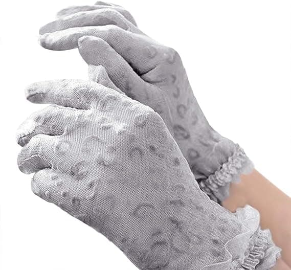 Grå - Damehandsker Blonde Bryllupshandsker Sommer Solhandsker Kørehandsker Elegante Balhandsker Aftenhandsker