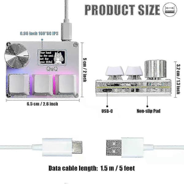 Sayodevice O3c Rapid Trigger Hall Effect Magnetisk Lineært Tastatur [JUN]
