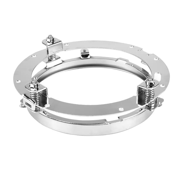 7-tommer rund LED-forlygte monteringsring rustfrit stål forlygteholder til Jeep Wrangler