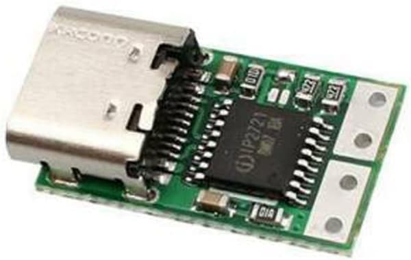 PD Trigger USB-C till DC - Ingen programmering krävs, stöder förhandling, modul för strömkonvertering 5V 9V 15V 20V kompatibilitet