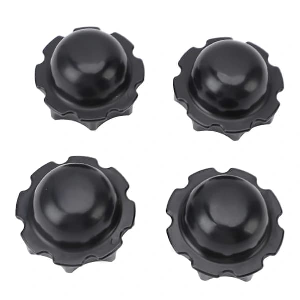 4 stk. Erstatningspropper til boblebad til Lay-Z-Spa Bestway P6575 Holdbare sorte propper Jacuzzi-tilbehør til Whirlpool Sp