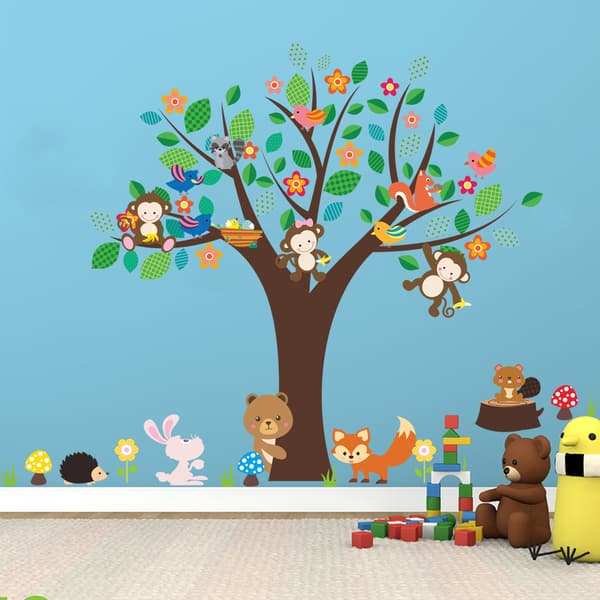 Classroom Tree Bulletin Board Decorations Portfolio Wall Bulletin Board Decorations