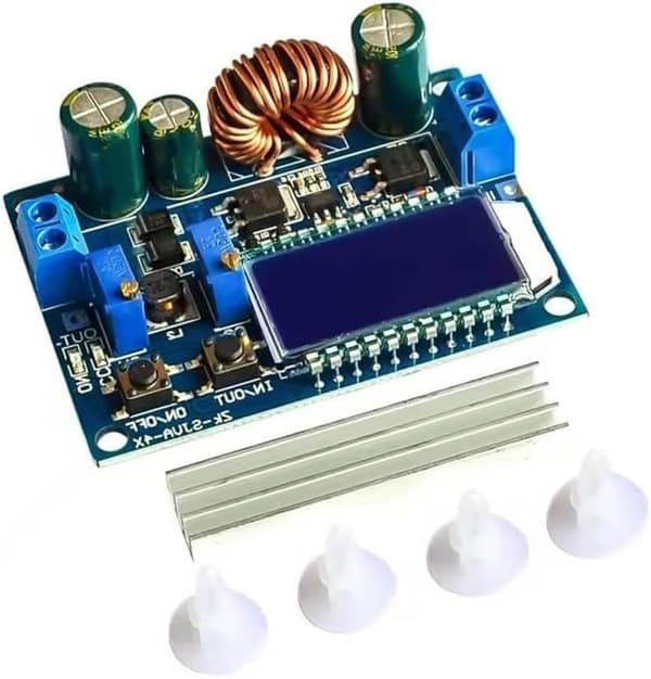 Buck-Boost Input, Output, Step-Up Justerbar Konverteringsmodul LCD Voltmeter Ammeter, 5.5-30V 0.5-30V 35W Strøm, Step-Down Spændingsregulator til Industriel