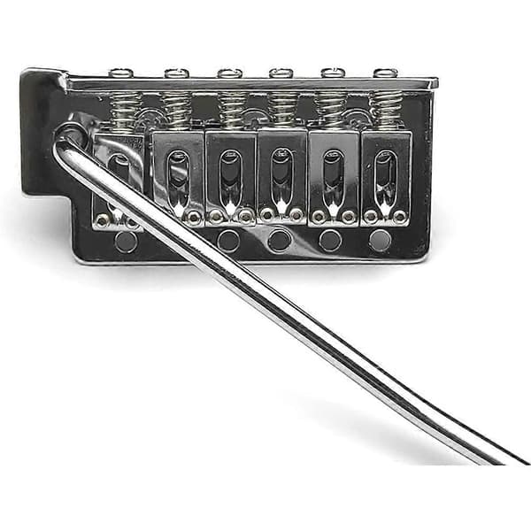 52,5 mm Gitarr Stratocaster Tremolo Stall Set för Fender Strat Squier Elgitarr Ersättning, silver