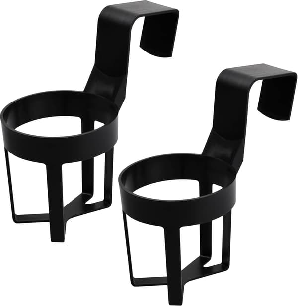 Todelt drikkeholder Sort bilkopholder Universal drikkeholder