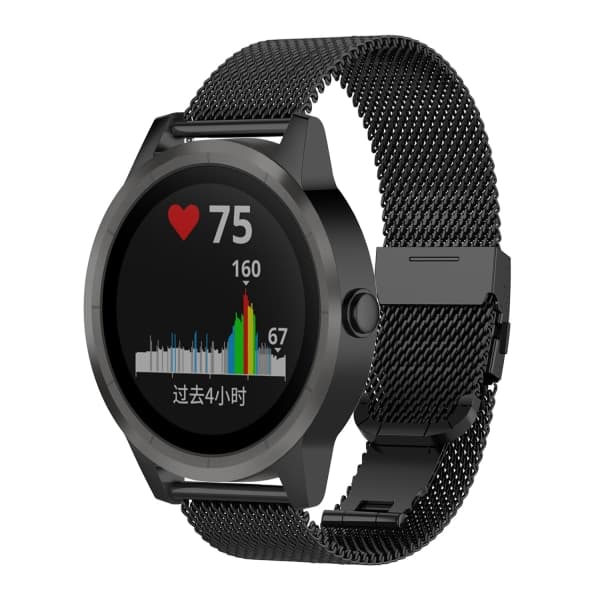 Garmin VivoActive 3 / Move / Forerunner (20mm) rustfritt armbånd