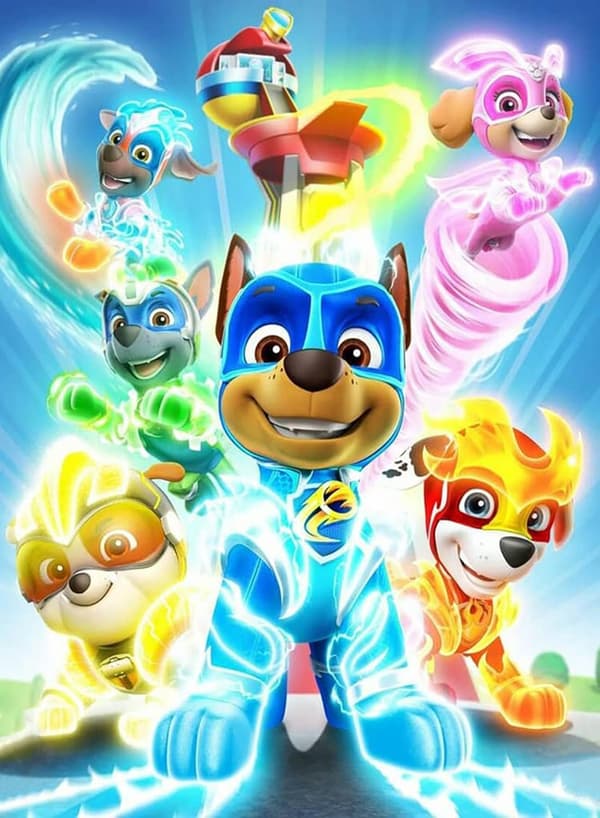 5D Diamantmaleri Paw Patrol 30x40cm (Stil 4)