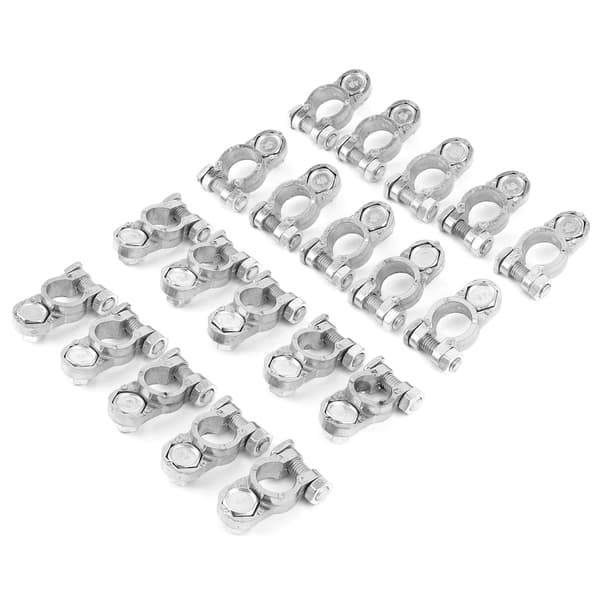 Car Battery Terminal Connector Clamp 12V Positive Negative Caravan RV Boat