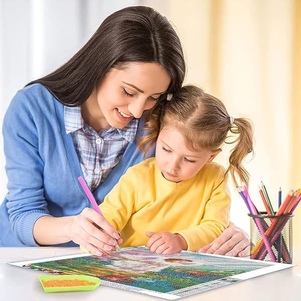 30 x 40 cm, ræv Diamant Maleri Diamant Broderi Maleri Ca