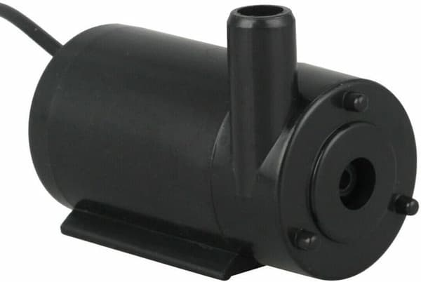 2-pack USB-pump, tyst fontän, akvarium, dränkbar vattenpump 5V 1,2-1,6L/min låg för trädgård (2 st)