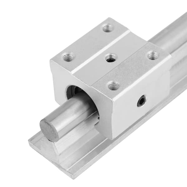 SBR12 200 mm lineær glideskinne med 4 SBR12UU lejeblokke CNC-dele