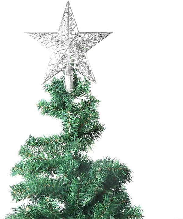 5 stjerner til juletræ, topstjerne til juletræ