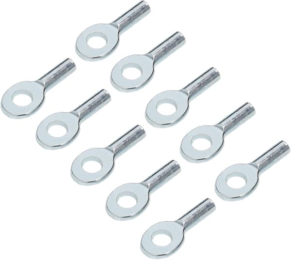 Sæt med ti designede hjemmegymnastik - metalgennemføringsterminaler specielt til remskiver (5 mm) 5 mm 5mm