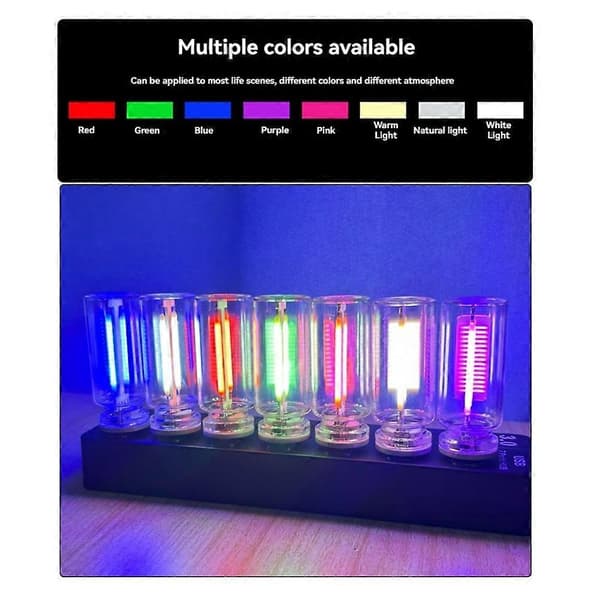 USB Bilinteriør Atmosfærebelysning Plug-in USB Mini LED-lampe for soverom, barnerom, bil, grønt lys