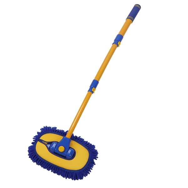 Car Wash Brush Telescopic Long Handle Super Absorbent Soft Microfiber Car Cleaning Mop for Window Air Conditioner