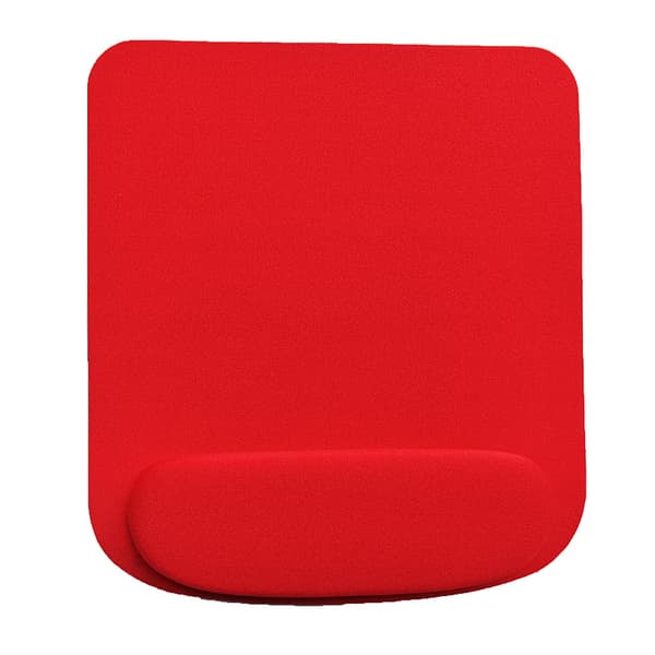 Green Mouse Pad with Wrist Rest