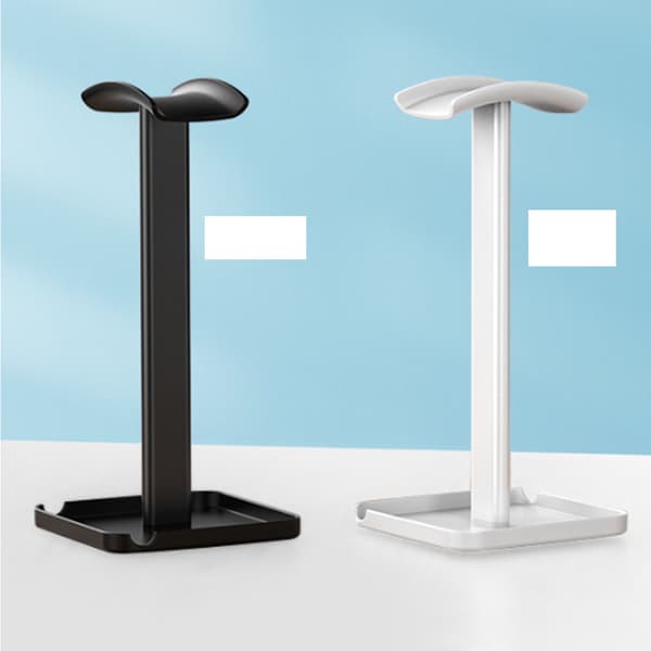 Desktop Headphone Holder (White) Mobile Phone Display Stand Internet Cafe Creative Headphone Hook