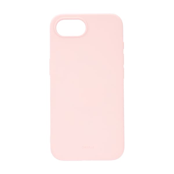 Mobilskal Baksida med Silikonkänsla Chalk Pink - iPhone 16e Rosa