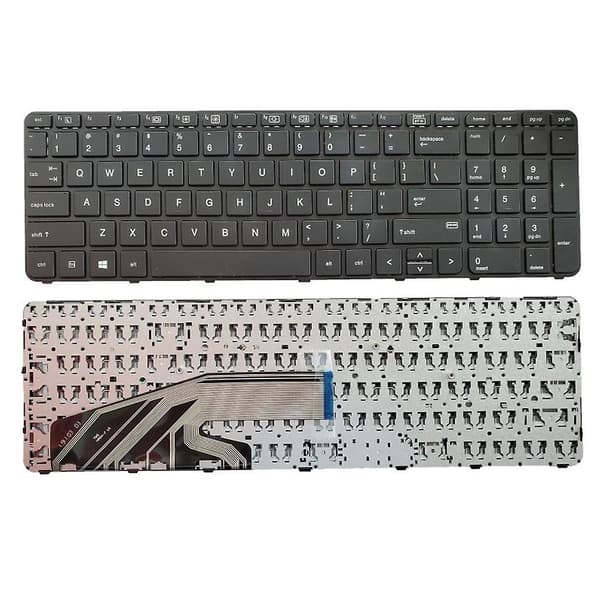 Genuine US Keyboard for HP PROBOOK 450 G3 455G3 650 G2- G3 with Backlight and Frame (FMY) Without backlight Without backlight
