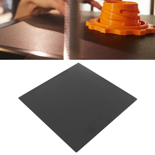 Ender 2 Ender 3 Kompatibel 235x235mm Sort Printer Varmbed Overflade Mærkat