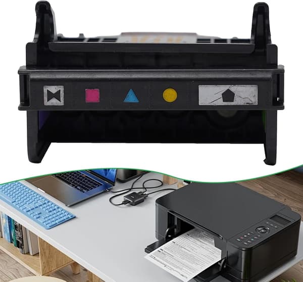 Printerhoved HP Photosmart 7520, 7510, 7525, 7515 C6340 D7560 Erstatning til ABS-materiale
