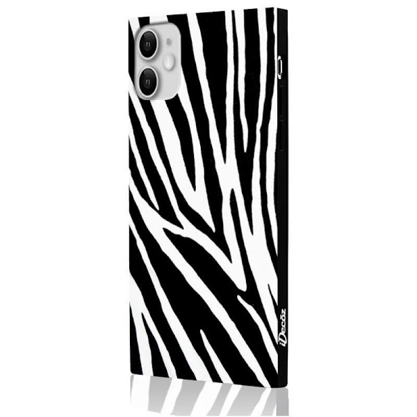 Zebra iPhone 11 Case Svart, Vit