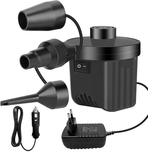 Elektrisk luftpumpe, 240V/130W, med 3