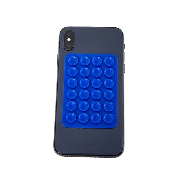 Silikon sugekoppgrep for telefon, kompatibel med de fleste deksler [JUN] Mørkeblå størrelse size Dark blue