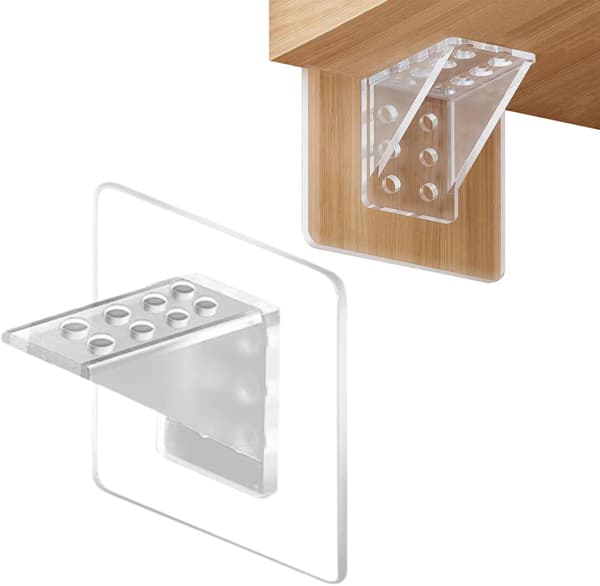 (2,76 tuumaa/7 cm) Hyllytukitapit, 15 kpl hyllytuki