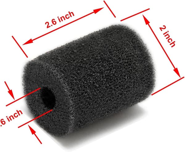 10 Polaris Tail Scrubber erstatningsdeler for Vac-Sweep Pool Cle