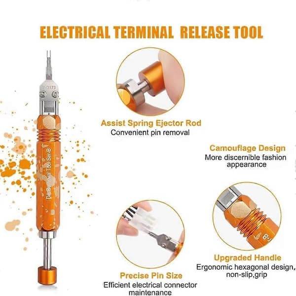 Metall Precision Tool 5557,5559 Pin Extractor for Computer Connector Terminal Maintenance D173 D173 D173