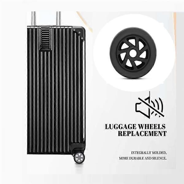 Replacement Wheels for Suitcase, Universal Trolley Wheels, Accessories for 20-28 inch Suitcases