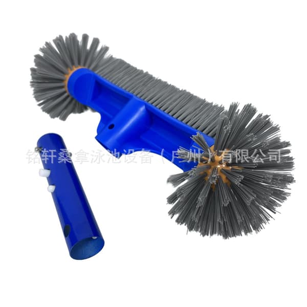 14-tommer poolbørste, kraftig poolvægsrensebørste, udskiftningstilbehør til poolrengøring