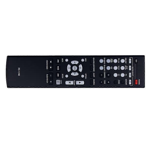 RC-1196 Fjernkontroll egnet for Denon-mottaker-jc, Svart,