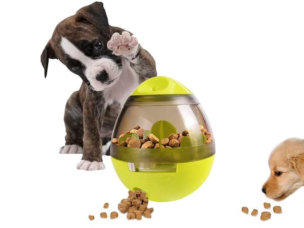 Interaktiv lekehundeball for langsom læring