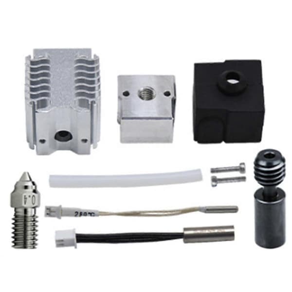 For -V3 SE Hotend Dyse Sett 40W 24V Varmeblokk Ekstruder Hotend Kit 3D-skriver Tilbehør
