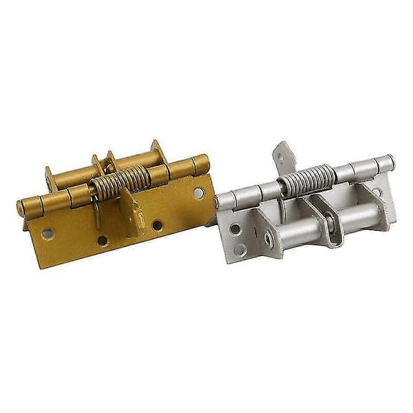 Spring Hinge for Automatic Self-Closing Doors with 8 Screws Multifunctional Door Closer Hinge
