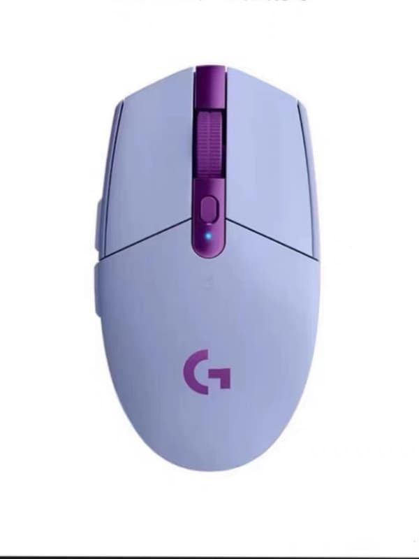 Trådløs gamingmus, HERO 12K sensor, 12.000 DPI, letvægt, 6 programmerbare knapper, 250 timers batteritid, PC/Mac - Hvid