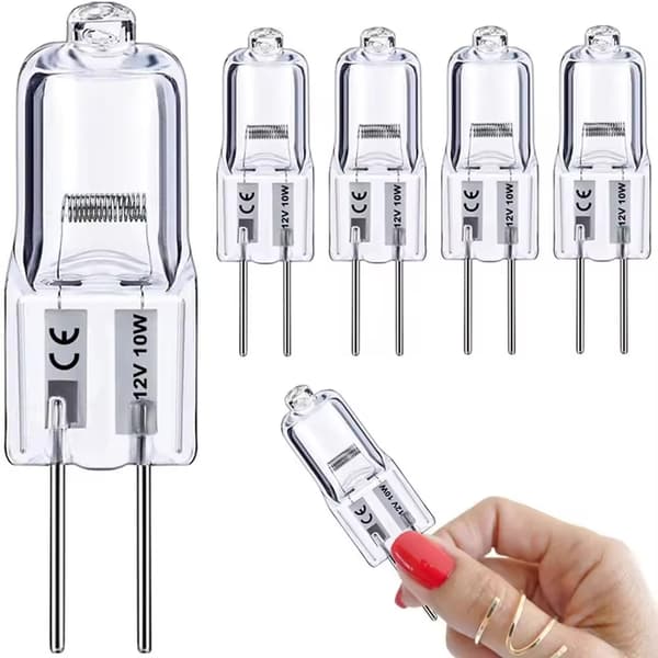 20-pak G4 halogenpærer 10W 12V - Varm hvid[JUN]