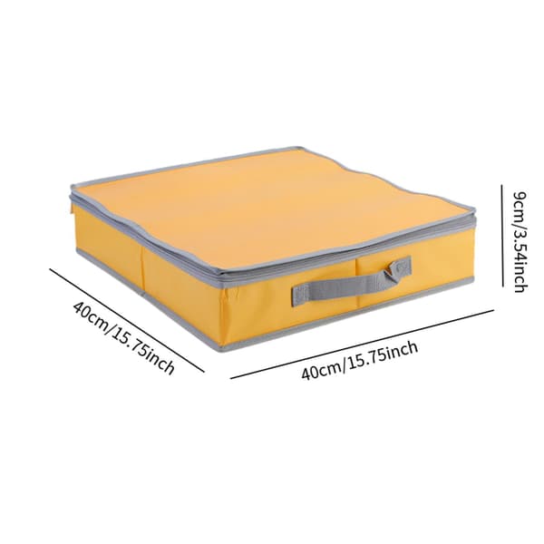 Simhoa Sandpit Foldable Non-woven Fabric Large with Lid Outdoor Sturdy Accessory
