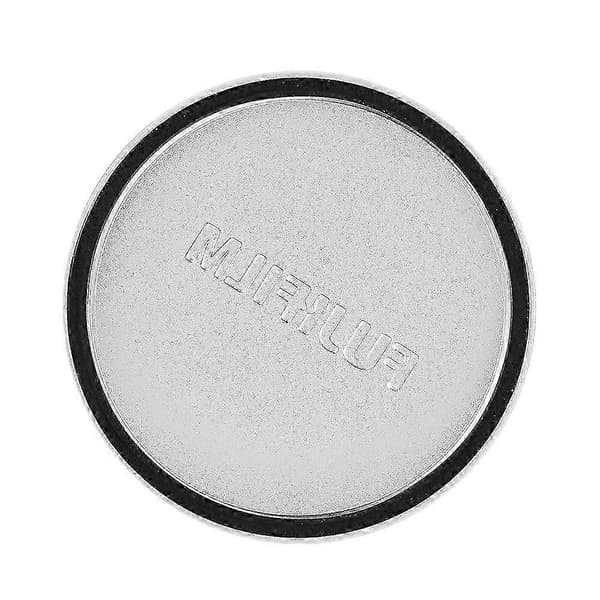 Profesjonell frontlinsedeksel i metall for Fujifilm X100/X100S/X100T, sølvfototilbehør