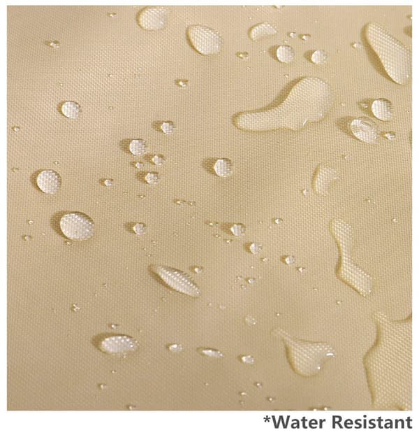 Utomhus gungskydd 142*63*81 cm beige vattentätt