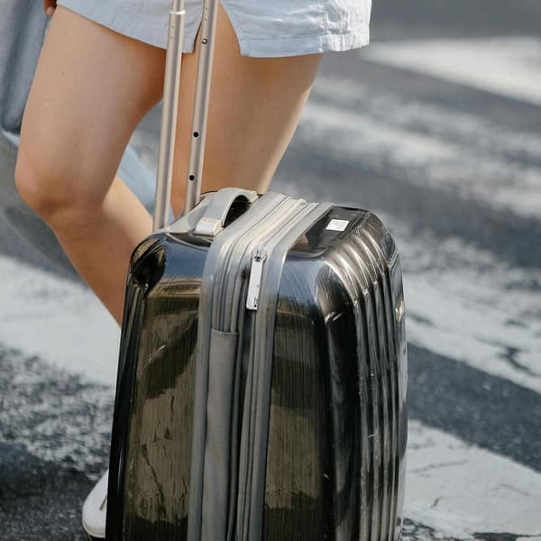 10 stk. glidelåstrekk i sinklegering for reisevesker