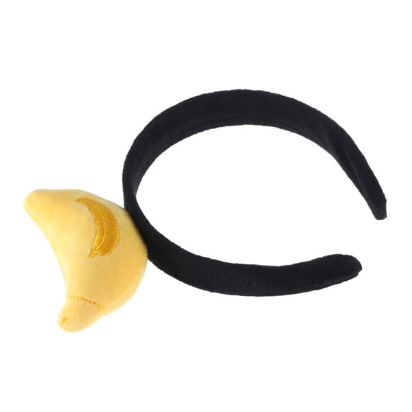 Plysj Banan Hårbøyle Stoff Hodebånd for Festscene