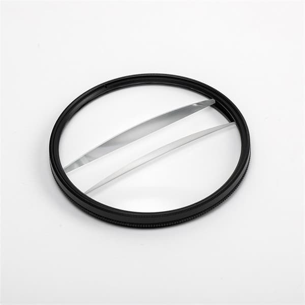 Prisme Specialeffektfilter (Dobbelt Halvmåne/Dobbelt Split Prisme) Kamerafilter Tilbehør Fotografering Rekvisitter (Farve: 58mm)