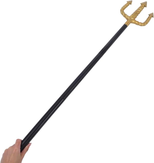 Spiral Trident Kostymerekvisitt for Halloweenfest Cosplay Multi