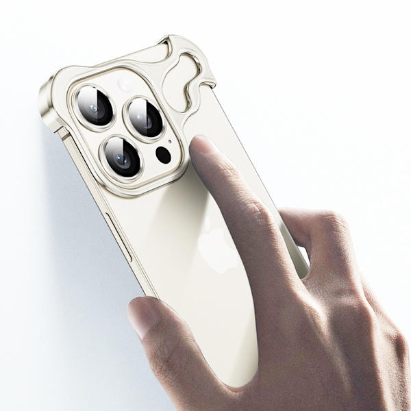 Unique Metal Frame Case + Lens Protector for iPhone 16e
