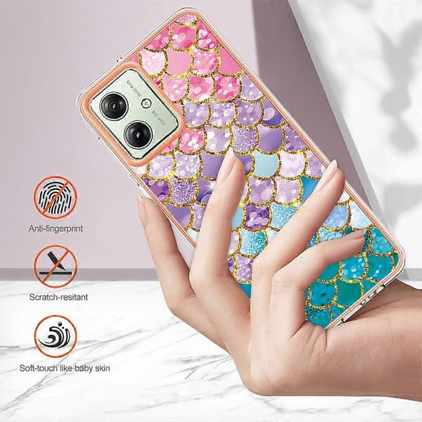 Galvanisering IMD TPU-telefondeksel (til Motorola Moto G54)