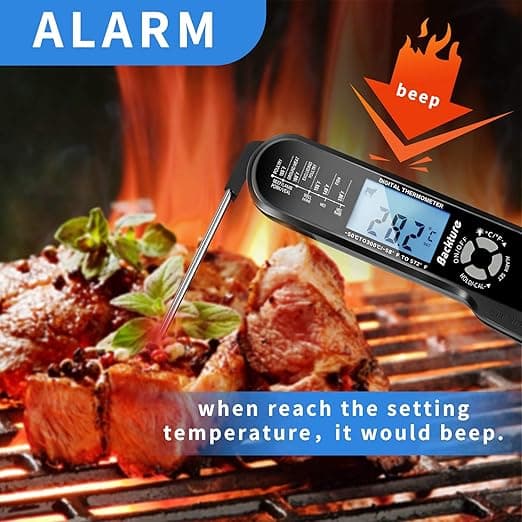 Kötttermometer, Grilltermometer, Snabbavläsande Matlagning