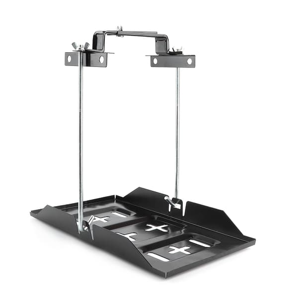 Bilbatteriholder Bakke Monteringsklemme Sæt 27CM Biltilbehør